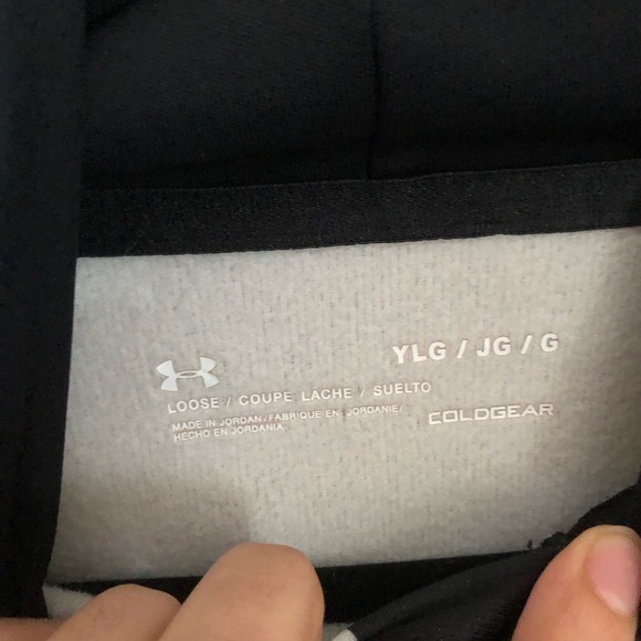 Under armour Kids Loose-fit ColdGear Hoodie - Picture 6 of 11